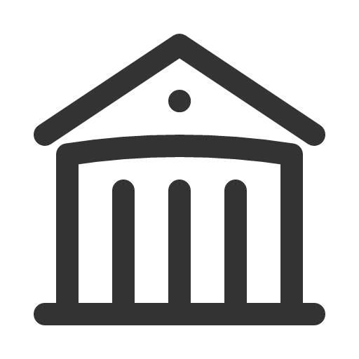 иконка building library, building, здание, library, библиотека,