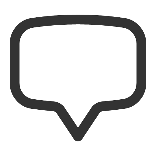 иконка chat bubble bottom center, chat, чат, bubble, bottom, стрелка, center,