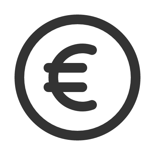 иконка currency euro, currency, euro, евро,