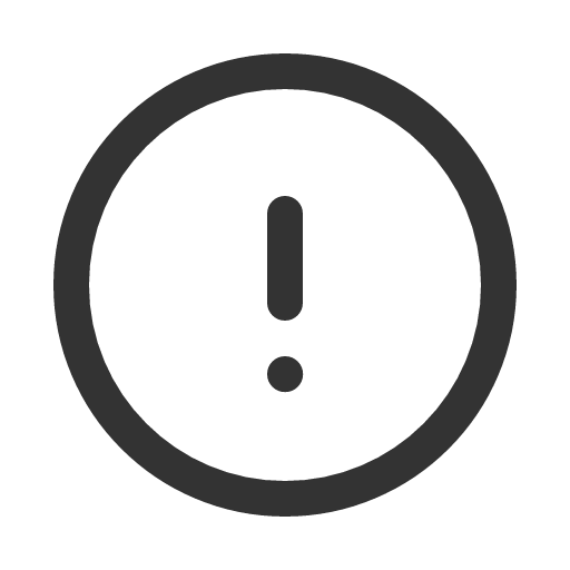 иконка exclamation circle, exclamation, предупреждение, circle,