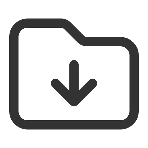 иконка folder arrow down, folder, папка, arrow, стрелка, down,