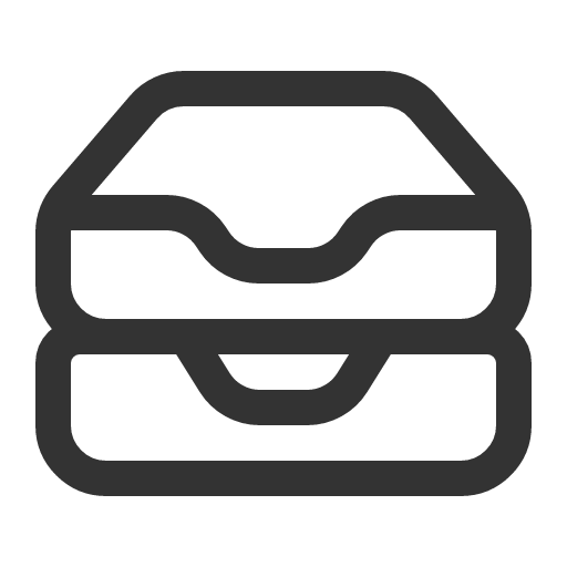 иконка inbox stack, inbox, почта, stack,