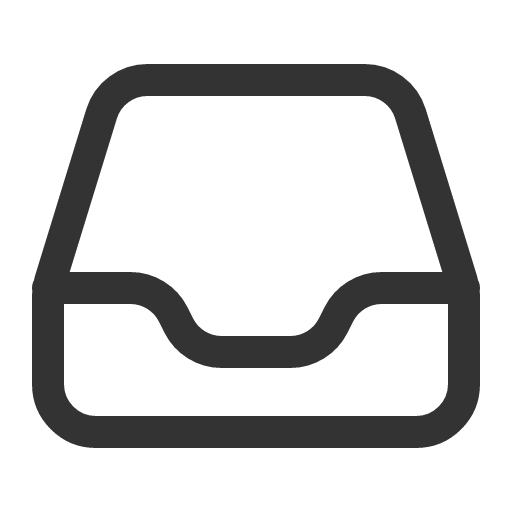 иконка inbox, почта,