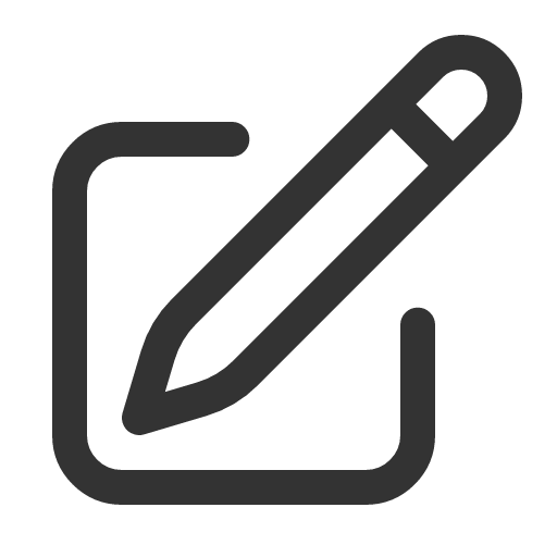 иконка pencil square, pencil, square,
