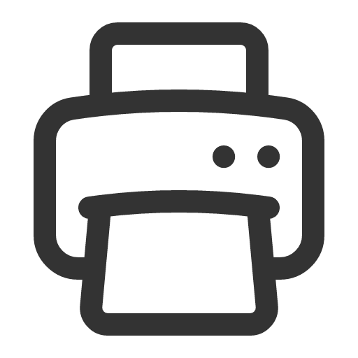иконка printer, принтер,