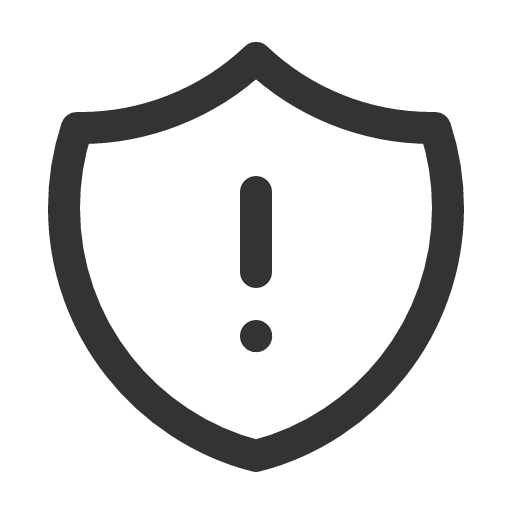 иконка shield exclamation, shield, щит, exclamation, предупреждение,