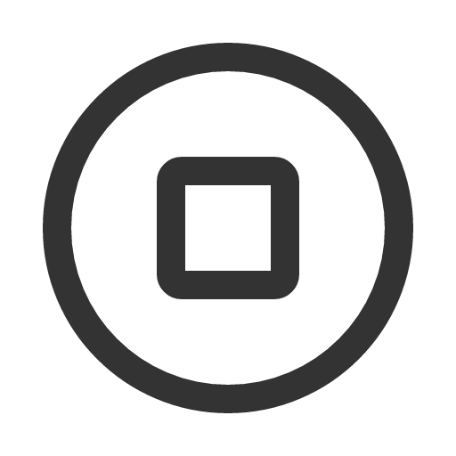 иконка stop circle, stop, стоп, circle,