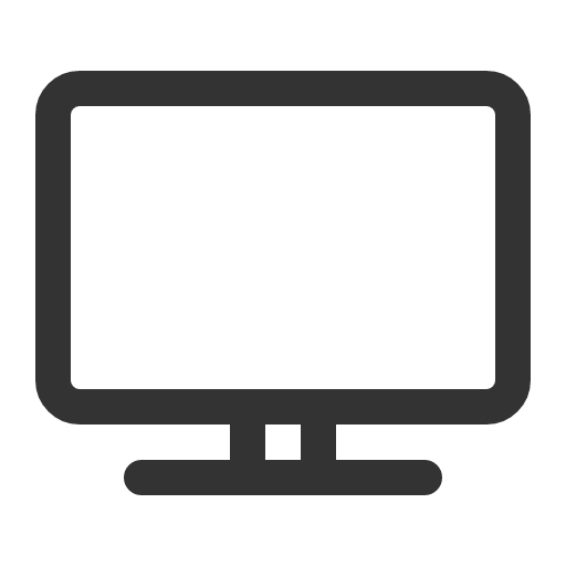 иконка tv, телевизор,