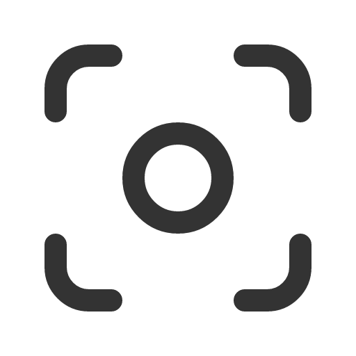 иконка viewfinder circle, viewfinder, circle,