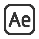 иконка adobe after effects, adobe, after, effects, эффекты