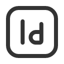 иконка adobe indesign, adobe, indesign
