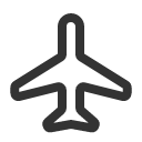 иконка airplane, самолет