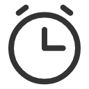 иконка alarm, будильник