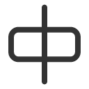 иконка align horizontal centers, align, horizontal, документ, centers