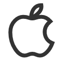 иконки apple mac, apple, mac