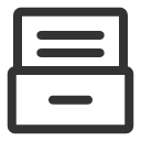 иконка archive, архив