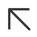 иконки arrow up left, arrow, стрелка, up, стрелка вверх, left