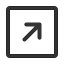 иконки arrow up right square, arrow, стрелка, up, стрелка вверх, right, square