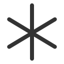 иконки asterisk, звездочка