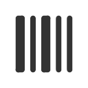 иконки barcode, штрих код