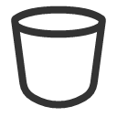 иконка bin, корзина