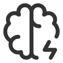 иконки brain electricity, brain, electricity
