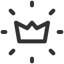 иконки bright crown, bright, crown, корона