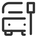 иконка bus stop, bus, автобус, stop, стоп