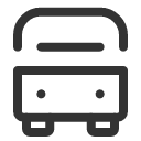 иконка bus, автобус