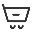 иконка cart minus, cart, корзина, minus, минус