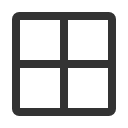 иконка cell 2x2, cell, 2x2