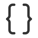 иконки code brackets, code, код, brackets