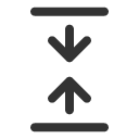иконка compress lines, compress, компресс, lines
