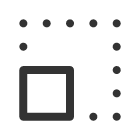 иконка corner bottom left, corner, bottom, стрелка, left