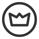 иконки crown circle, crown, корона, circle