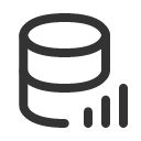 иконка database stats, database, база данных, stats, статистика