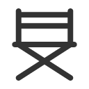иконки director chair, director, chair, кресло