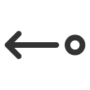 иконки dot arrow left, dot, arrow, стрелка, left
