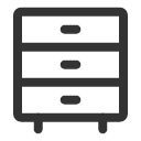 иконка drawer, шкаф