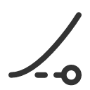 иконка ease in control point, ease, in, увеличить, control, point