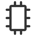 иконки electronics chip, electronics, chip, фишка