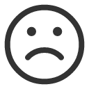 иконка emoji sad, emoji, sad, грустный