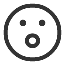 иконка emoji surprise, emoji, surprise, сюрприз