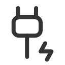 иконка ev plug charging, ev, plug, штекер, charging