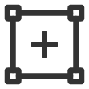 иконка frame plus in, frame, предупреждение, plus, плюс, in, увеличить