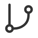 иконка git branch, git, branch