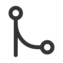 иконки git merge, git, merge, стрелка