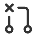 иконка git pull request closed, git, pull, request, closed