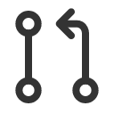 иконка git pull request, git, pull, request
