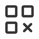 иконка grid xmark, grid, игра, xmark